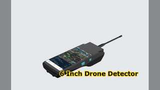 6 Inch Drone Detector 600MHz 6GHz
