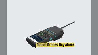 Lightweight Drone Detector 600MHz 6GHz Portable
