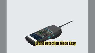 6 Inch Drone Detector 600MHz 6GHz